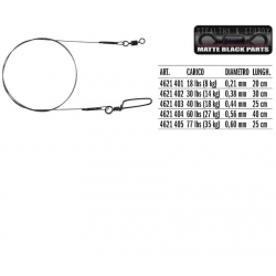 SPRO  MATT BLACK LEADER X7 TITANIUM